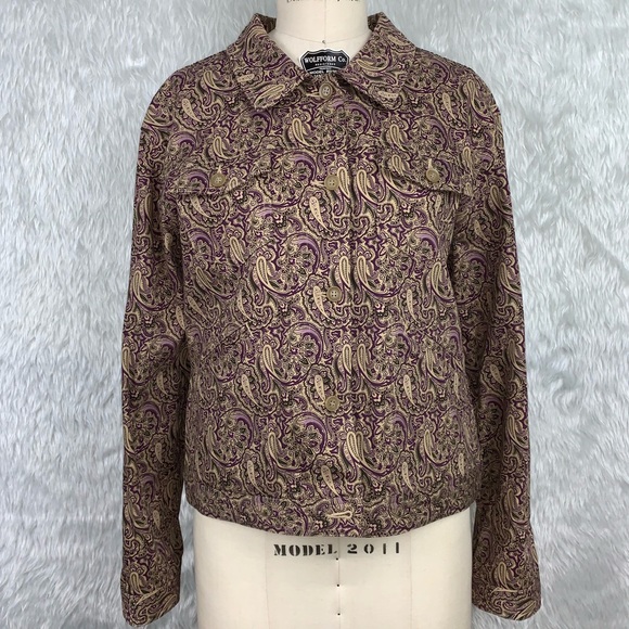 J. Marco Jackets & Blazers - J. Marco Paisley Floral Blazer